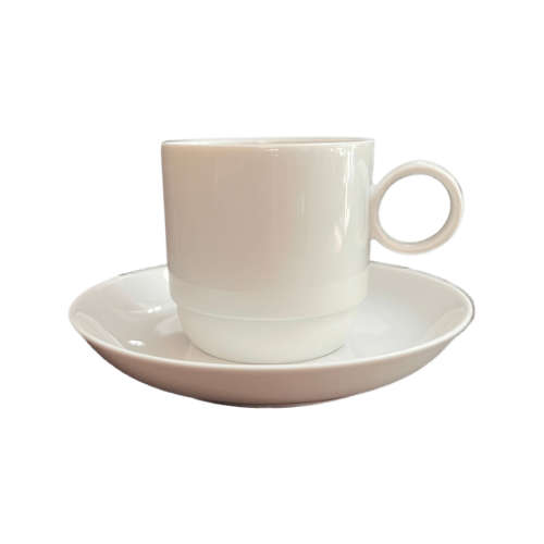 Rosenthal 1950s Hans Theo Baumann studioline Mugs and Saucers (Set of 4)